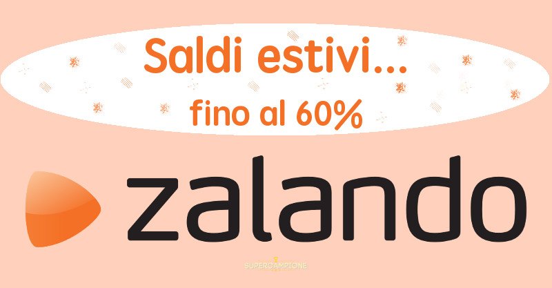 Saldi Zalando fino al 60%