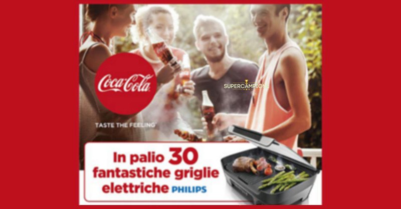 Coca-Cola: 30 griglie elettriche Coca-Cola: 30 griglie elettriche