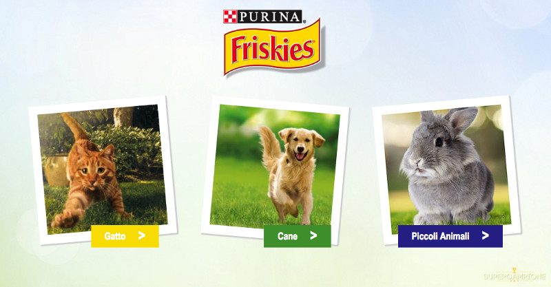 Friskies: omaggio croccantini cane o gatto