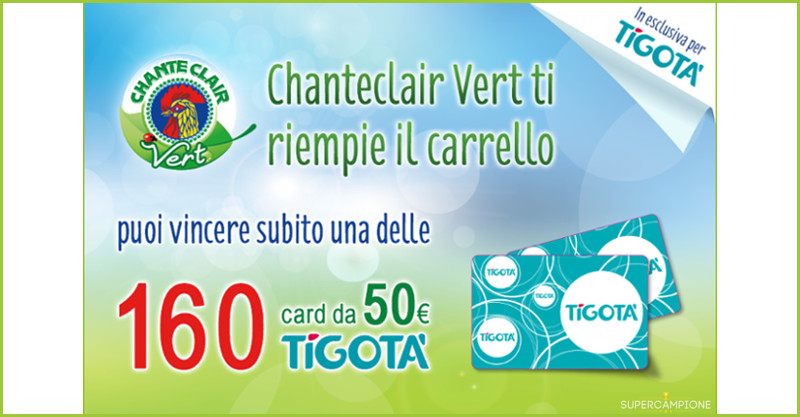 ChanteClair Vert ti riempie il carrello ChanteClair Vert ti riempie il carrello