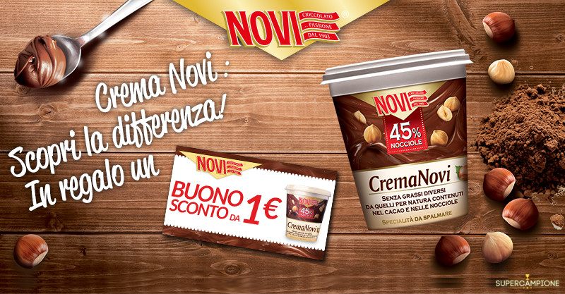 Buono sconto Novi 1€ Buono sconto Novi 1€