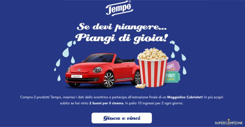 Concorso Tempo “Piangi di gioia”