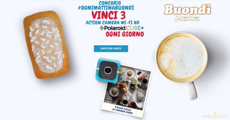 Buondì: vinci Action Camera Polaroid Cube+ Buondì: vinci Action Camera Polaroid Cube+