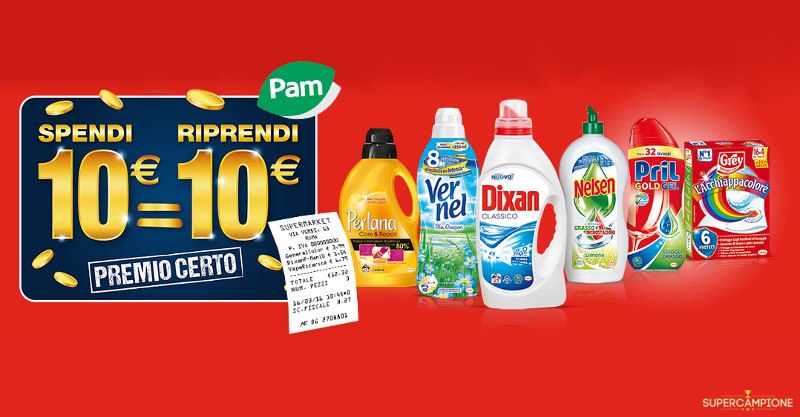 Acquista Dixan e riprendi 10€