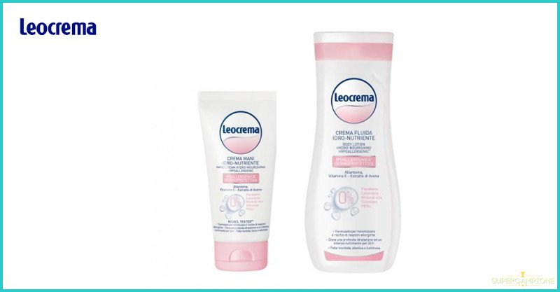 Vinci gratis crema mani e crema corpo Leocrema Vinci gratis crema mani e crema corpo Leocrema