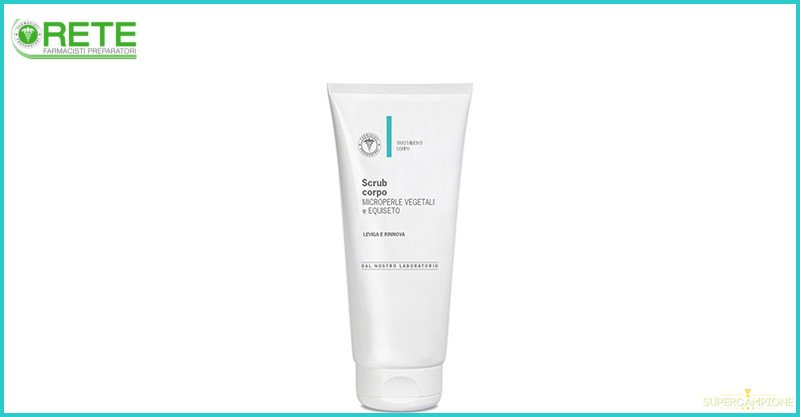 Omaggio scrub corpo microperle vegetali ed equiseto Omaggio scrub corpo microperle vegetali ed equiseto