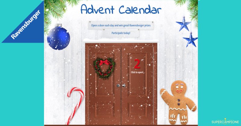 Calendario dell'Avvento Ravensburger: vinci gratis giochi Calendario dell'Avvento Ravensburger: vinci gratis giochi
