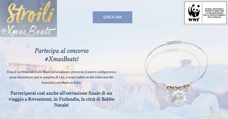 Concorso Stroili: vinci gratis bracciali Love Beats