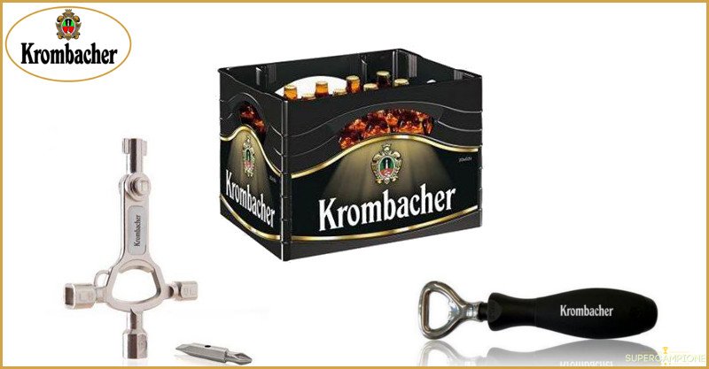 Calendario dell'Avvento Krombacher: vinci ogni giorno birre e gadget