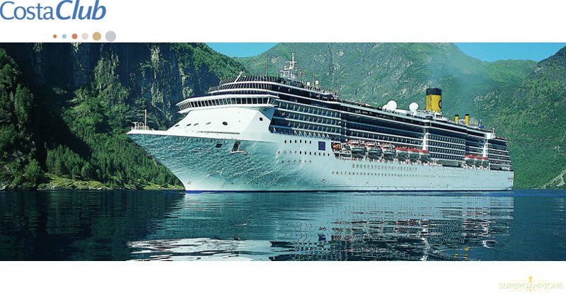 Costa Crociere: vinci gratis 5 crociere Costa Crociere: vinci gratis 5 crociere