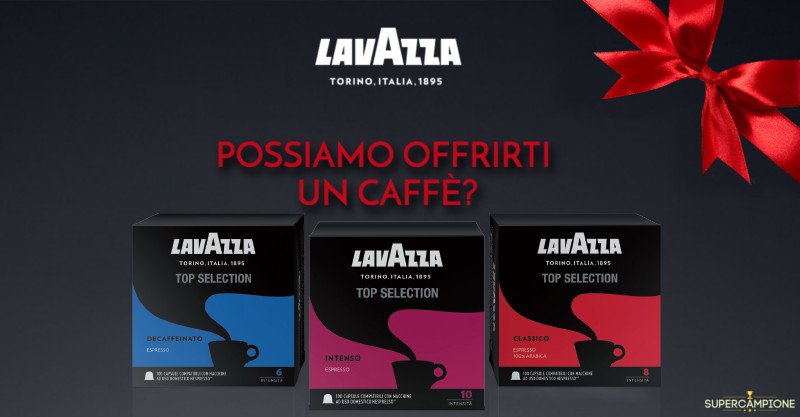 Campioni omaggio capsule caffè Lavazza