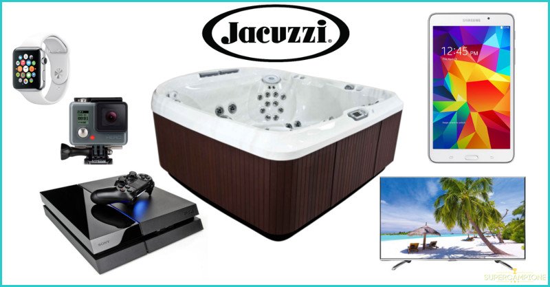 Vinci gratis PlayStation, TV 4k, GoPro, Jacuzzi e altro