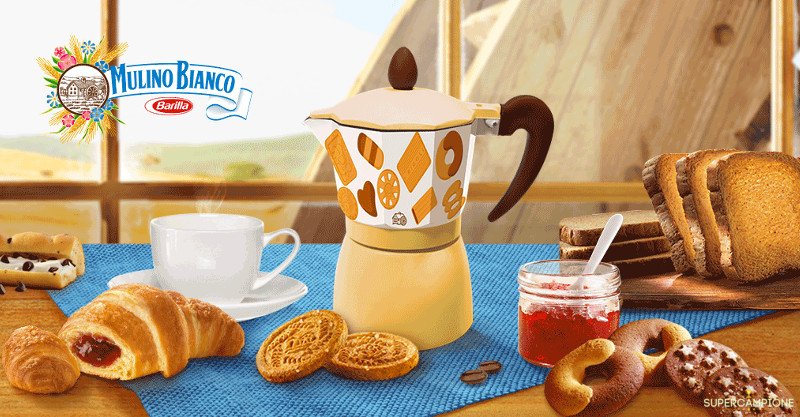 Moka caffè in omaggio con Mulino Bianco Moka caffè in omaggio con Mulino Bianco