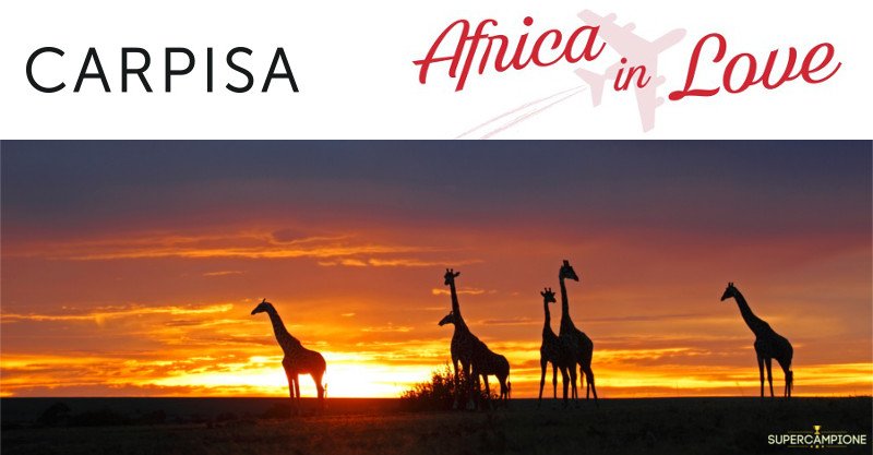 Concorso Carpisa: vinci viaggio in Kenya per 2 persone Concorso Carpisa: vinci viaggio in Kenya per 2 persone