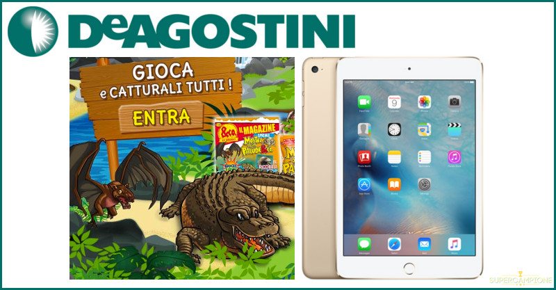 Vinci gratis un iPad Mini 4 con De Agostini