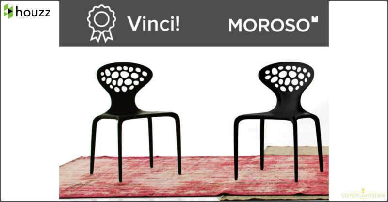 Vinci gratis 2 sedie Moroso