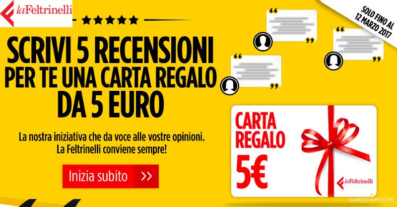 Carta regalo da 5€ La Feltrinelli