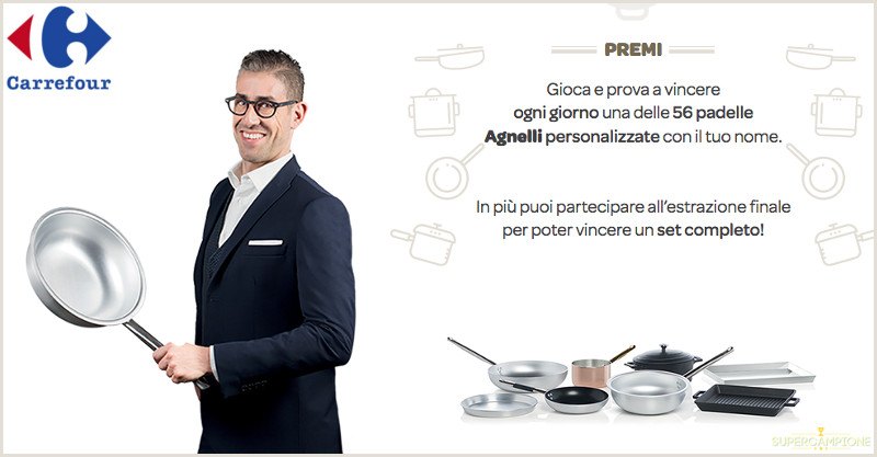Vinci gratis padelle e casseruole Agnelli Vinci gratis padelle e casseruole Agnelli