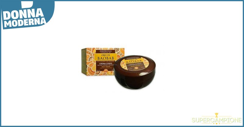 Donna Moderna ti regala la crema corpo Oro di Baobab Donna Moderna ti regala la crema corpo Oro di Baobab