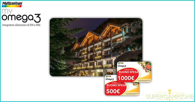 Vinci gratis buoni sconto fino a 1000€ o soggiorno con SPA