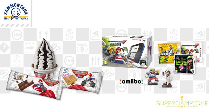 Sammontana: vinci 1000 premi Nintendo e Mario Kart Sammontana: vinci 1000 premi Nintendo e Mario Kart