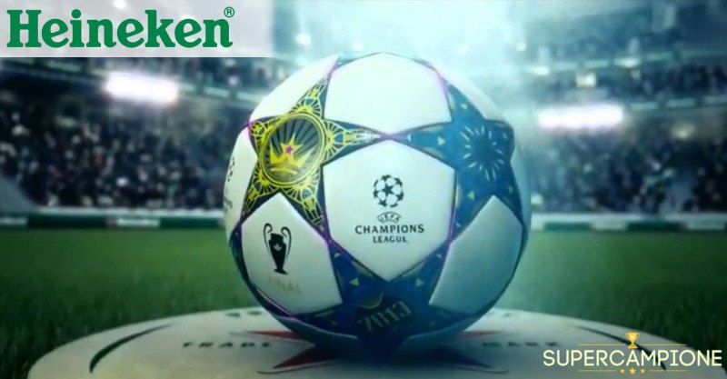 Omaggio pallone Heineken Uefa Champions League