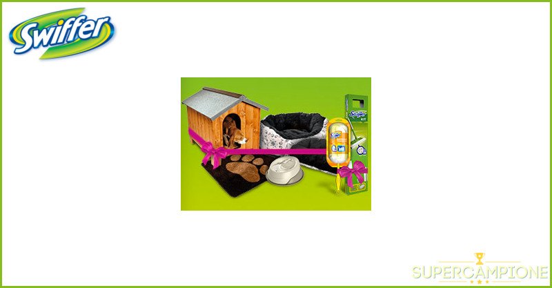 Vinci gratis kit cane o gatto o kit Swiffer con Desideri Magazine