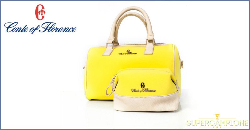 Vinci gratis borsa e pochette Conte of Florence