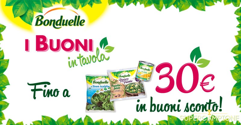Buoni sconto Bonduelle Buoni sconto Bonduelle