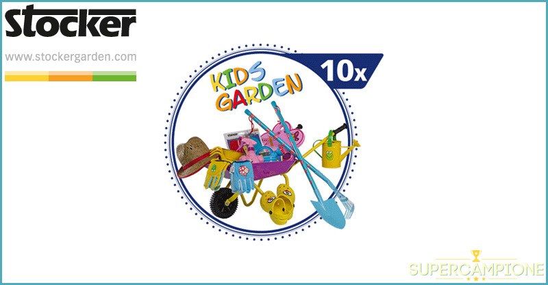 Vinci gratis set di attrezzi da giardinaggio Stocker Vinci gratis set di attrezzi da giardinaggio Stocker