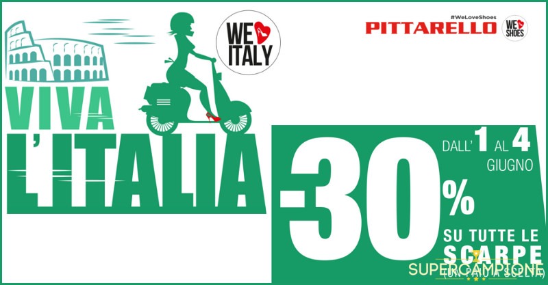 Buono sconto Pittarello 30% Buono sconto Pittarello 30%