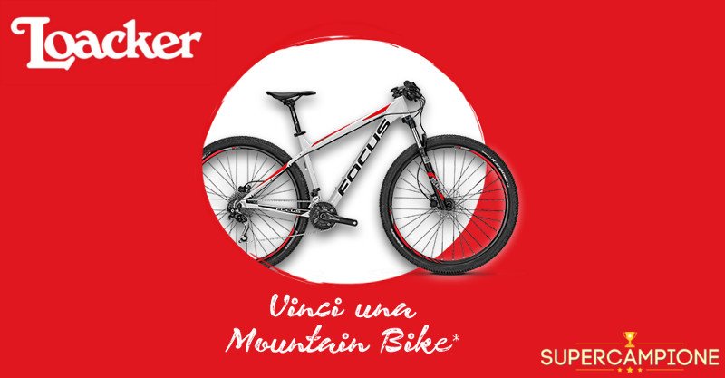 Vinci gratis una bicicletta con Loacker