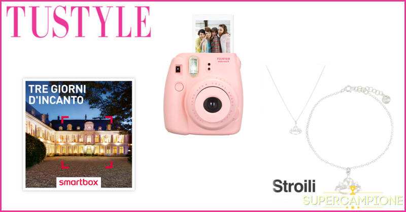 Vinci gratis Smartbox, fotocamera Fujifilm e parure Stroili Vinci gratis Smartbox, fotocamera Fujifilm e parure Stroili