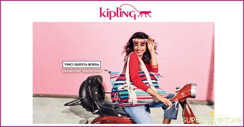 Vinci gratis una borsa Kipling