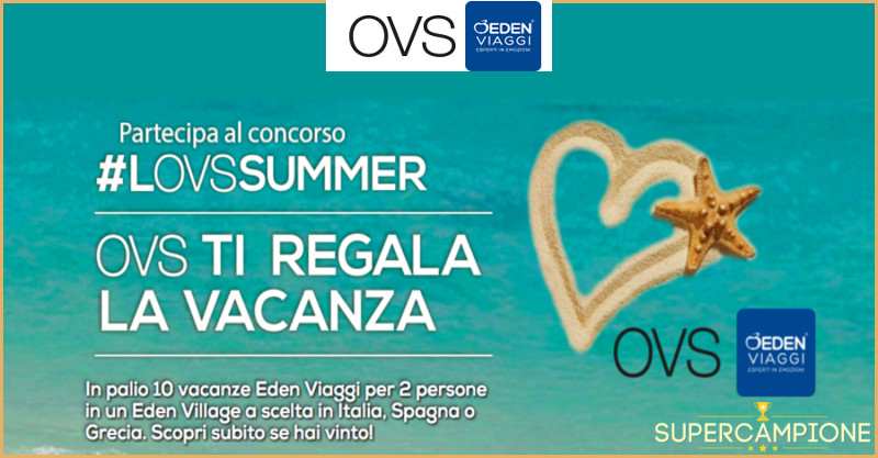 Vinci una vacanza con OVS