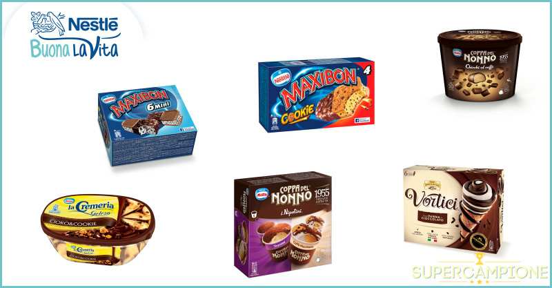 Buoni sconto gelati Nestlé Buoni sconto gelati Nestlé