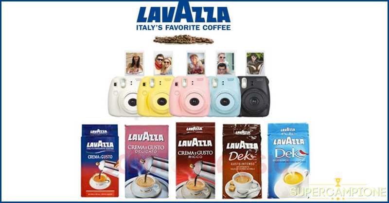 Vinci 50 fotocamere con Lavazza!