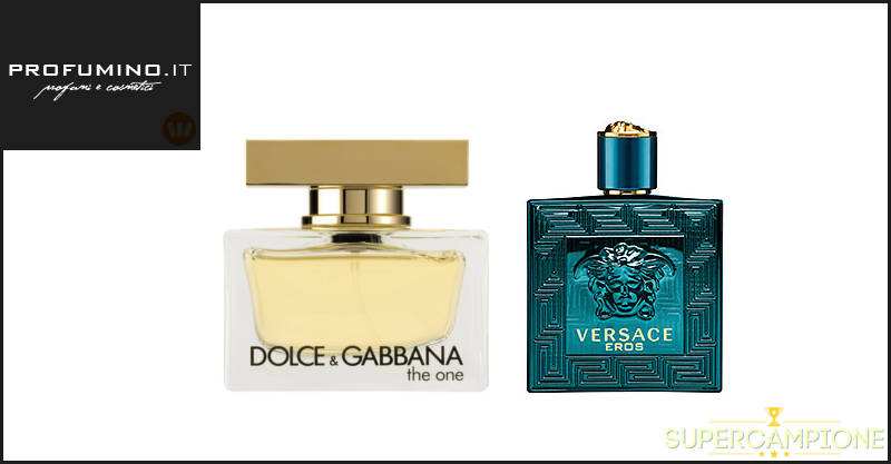 Vinci gratis profumo Dolce&Gabbana o Versace Vinci gratis profumo Dolce&Gabbana o Versace