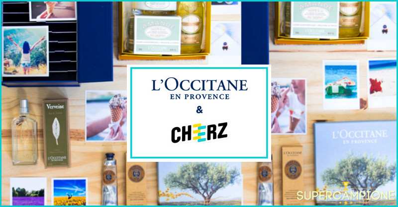 Vinci gratis memory box e cosmetici l'Occitane en Provence