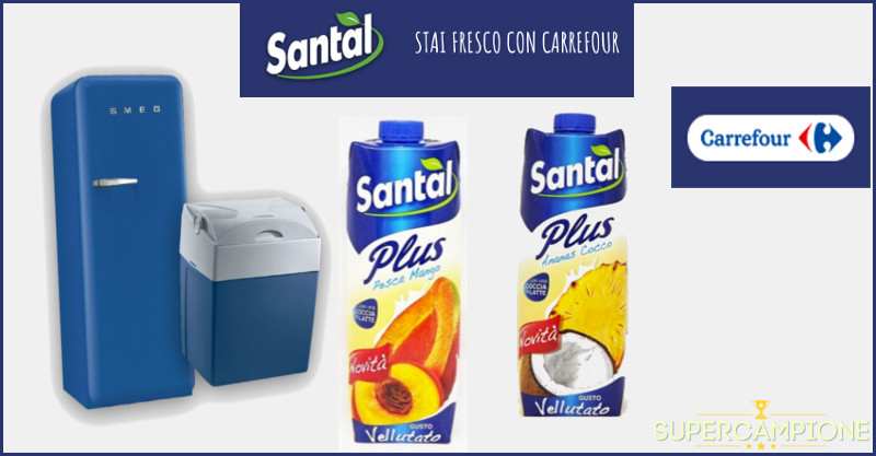 Vinci un frigo con Carrefour