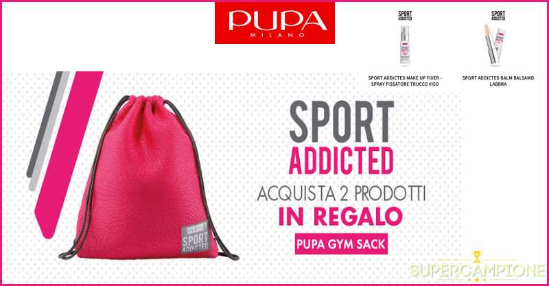 Pupa ti regala la Gym Bag Pupa ti regala la Gym Bag