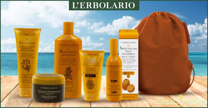 L'Erbolario: in omaggio SaccaZaino L'Erbolario: in omaggio SaccaZaino