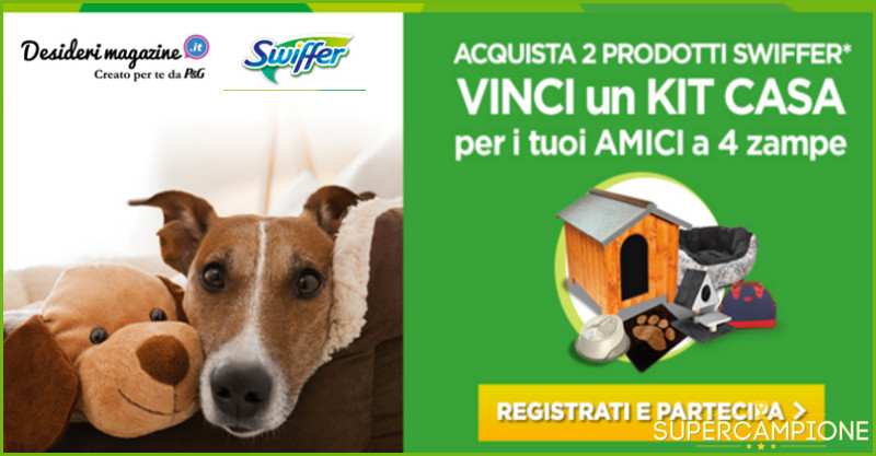 Vinci kit casa per il tuo animale domestico Vinci kit casa per il tuo animale domestico