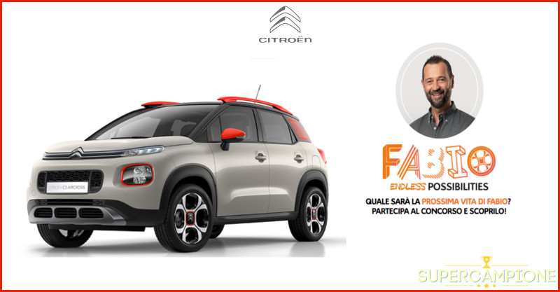 Vinci gratis una C3 Aircross per 12 mesi Vinci gratis una C3 Aircross per 12 mesi