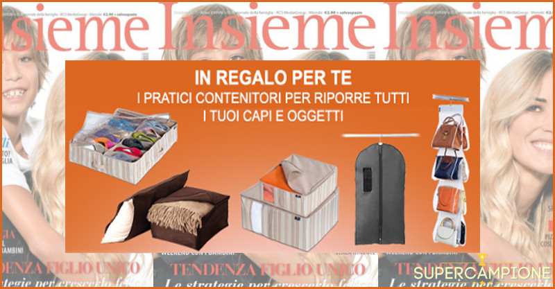 Custodia porta abiti in omaggio con Insieme Custodia porta abiti in omaggio con Insieme