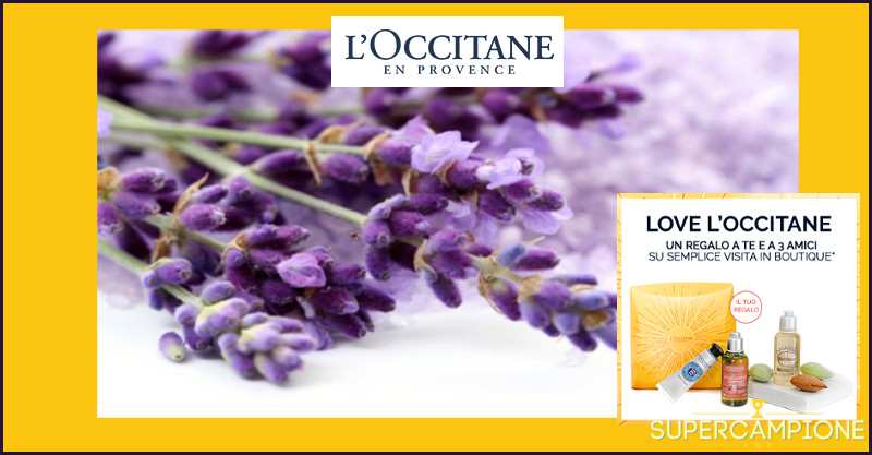 Ottieni in omaggio un cofanetto L'Occitane Ottieni in omaggio un cofanetto L'Occitane