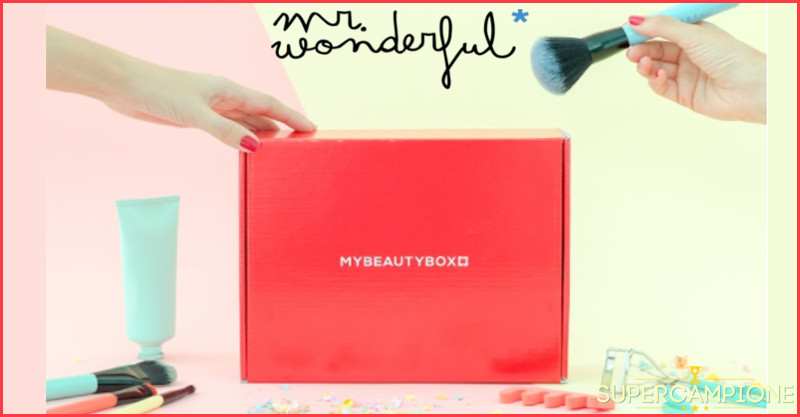 Vinci gratis una gift card Mybeautybox da 154€