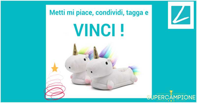 Vinci gratis le ciabatte unicorno con Lesara Vinci gratis le ciabatte unicorno con Lesara