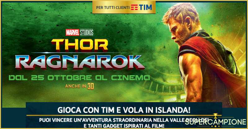 Vinci con TIM un viaggio in Islanda e altri premi Vinci con TIM un viaggio in Islanda e altri premi