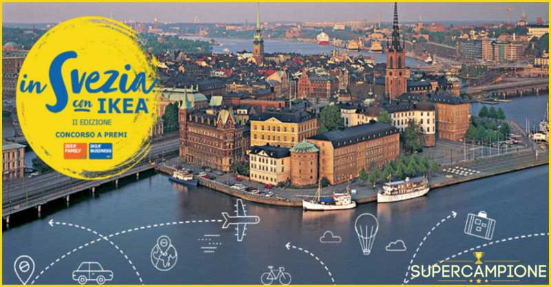 IKEA: vinci un viaggio in Svezia IKEA: vinci un viaggio in Svezia
